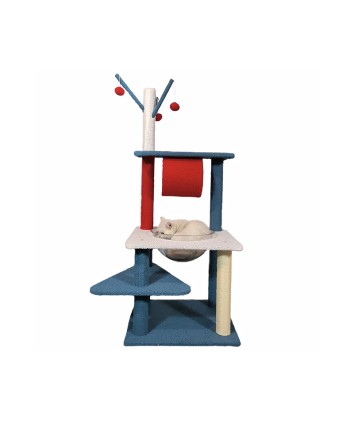 Multi-Level Plush Cat Tree House