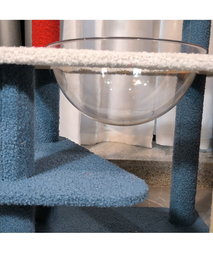 Multi-Level Plush Cat Tree House
