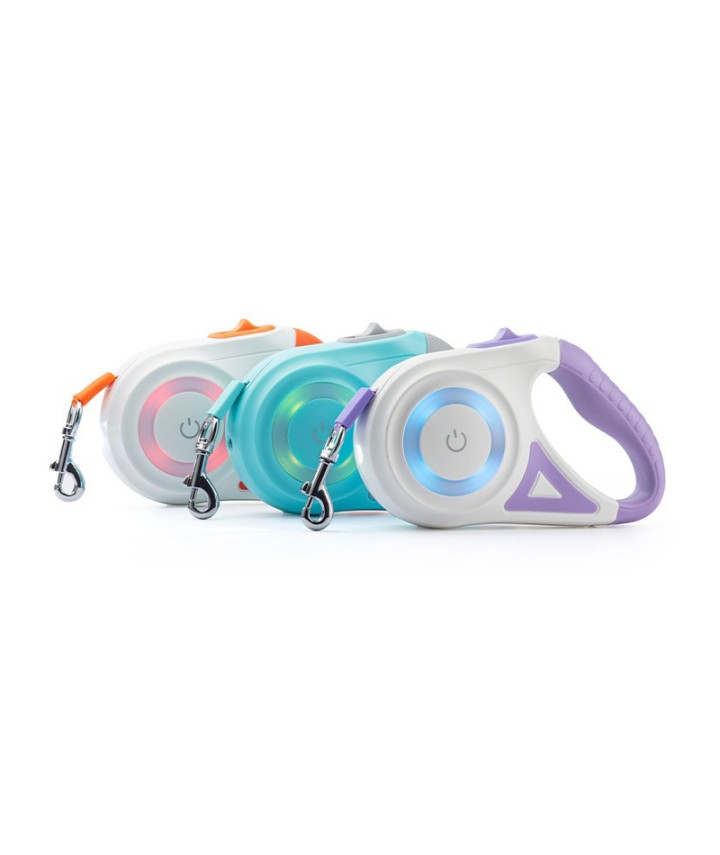 Retractable Dog Leash with LED Light