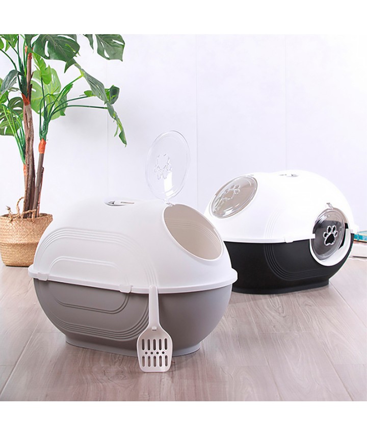 Durable Plastic Cat Litter Box