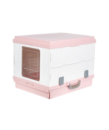Foldable Fully Enclosed Cat Litter Box