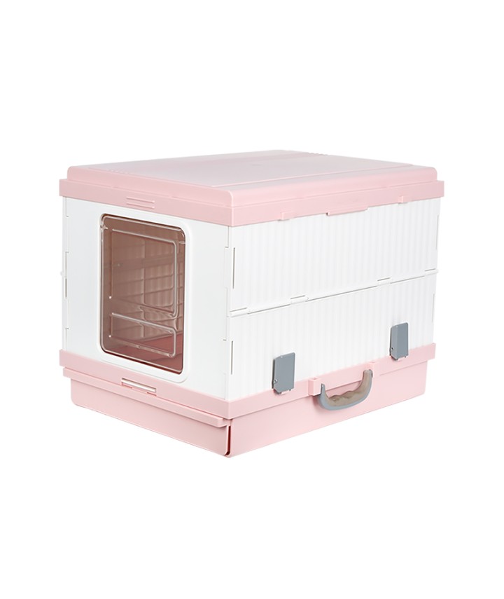 Foldable Fully Enclosed Cat Litter Box