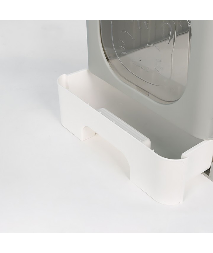 Fully Enclosed Cat Litter Box