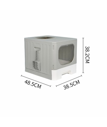 Fully Enclosed Cat Litter Box