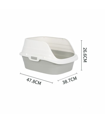 Splash-Proof Cat Litter Box
