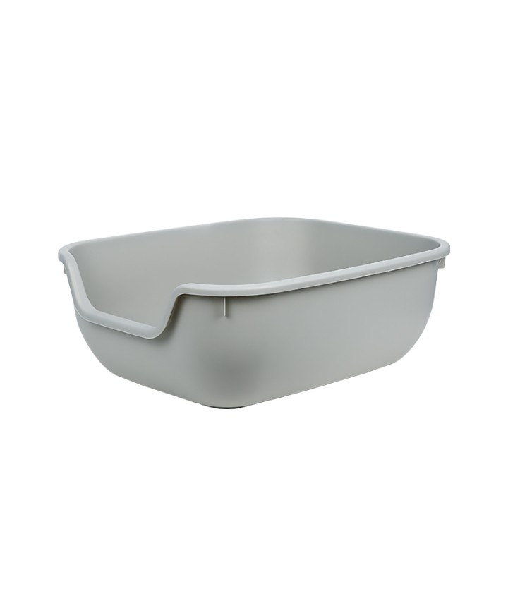 Open-Top Splash-Proof Cat Litter Box