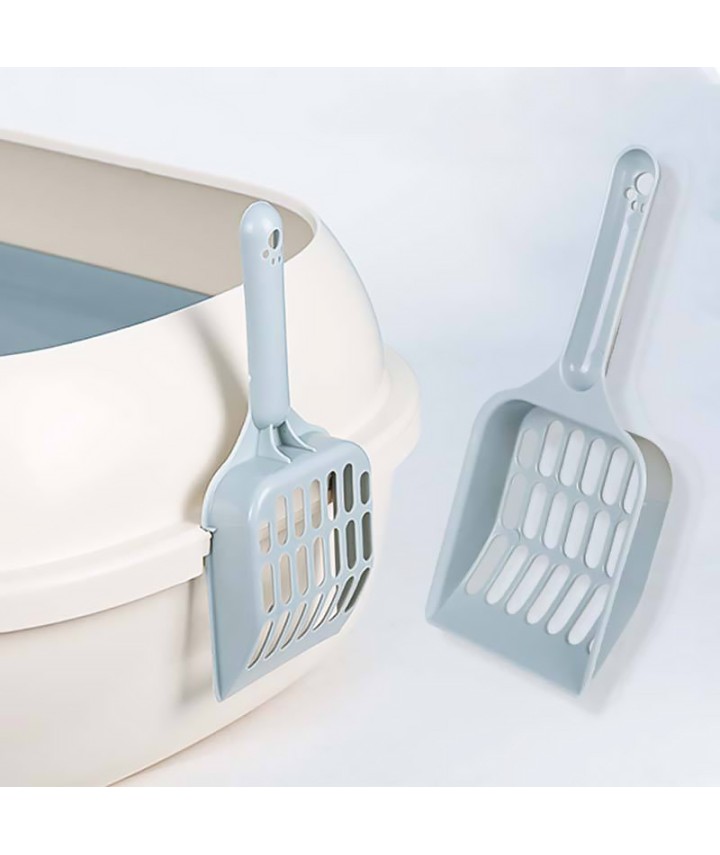 Semi-Open Splash-Proof Cat Litter Box
