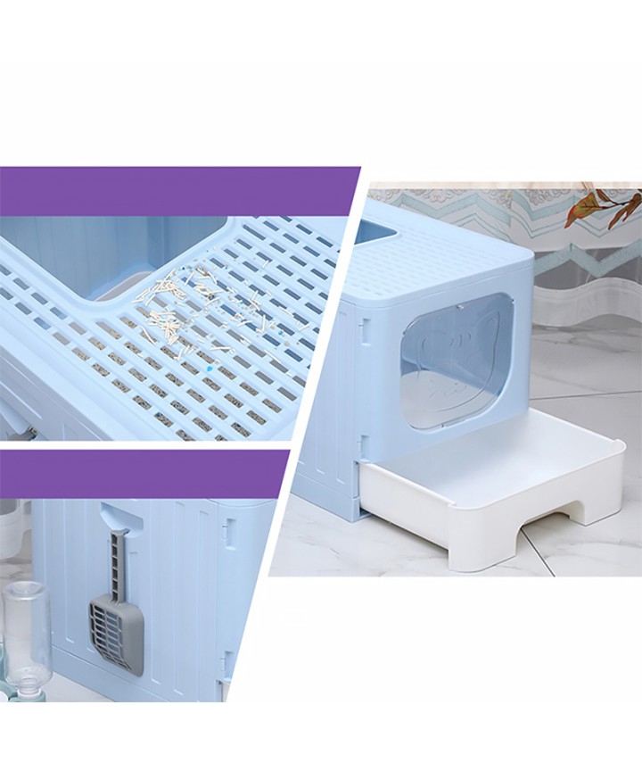 Large Plastic Cat Litter Box