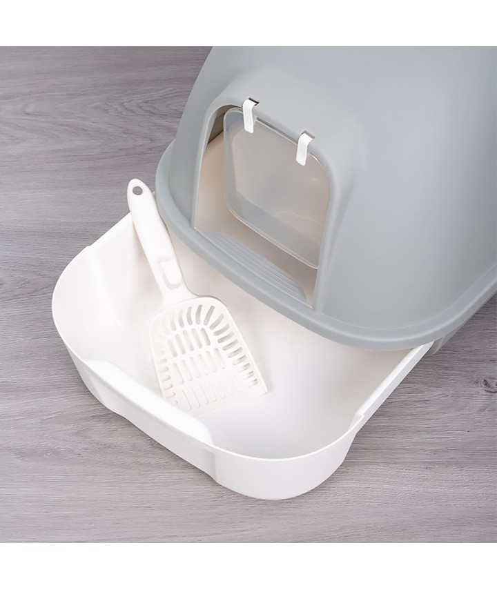 Portable Plastic Cat Litter Box