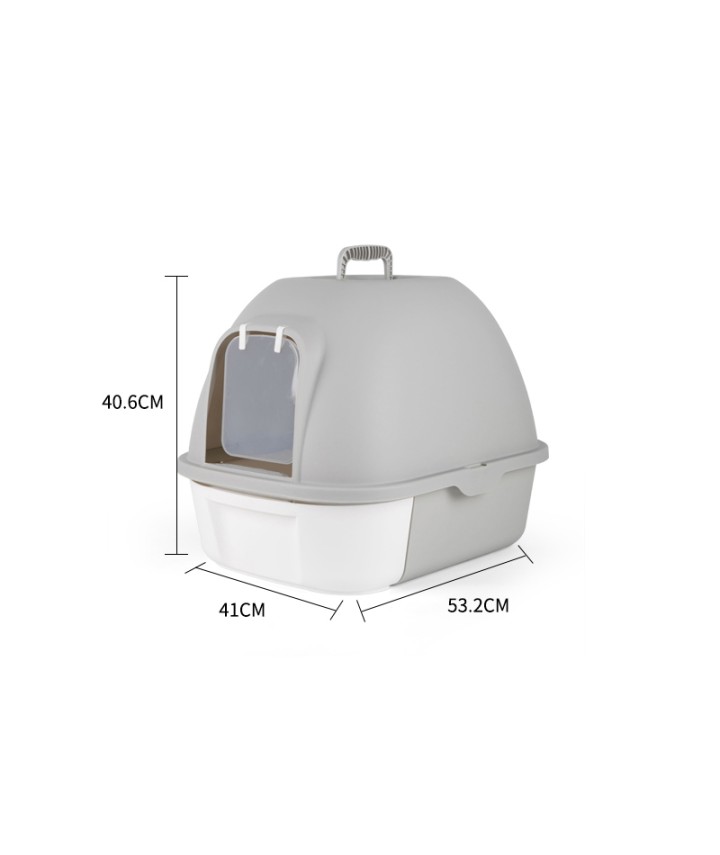 Portable Plastic Cat Litter Box