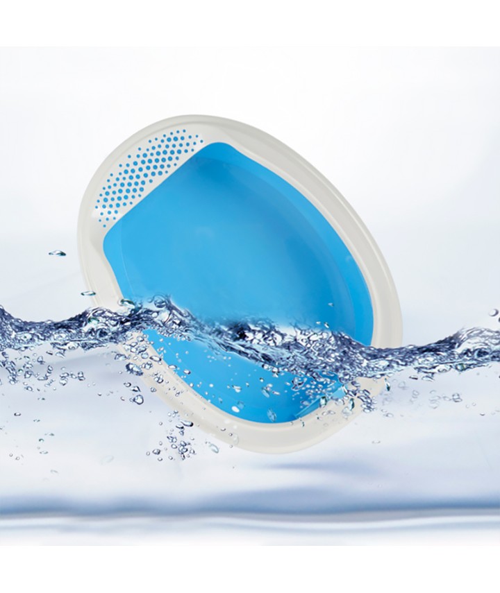Large-Capacity Oval Cat Litter Box