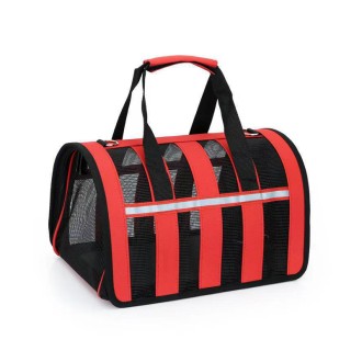 Mesh Stripe Pet Backpack