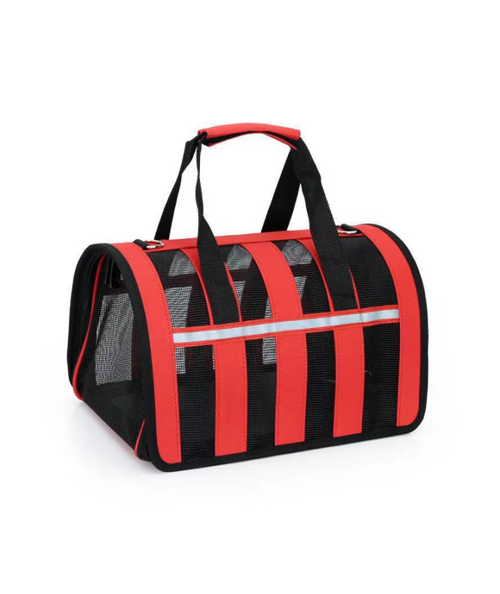 Mesh Stripe Pet Backpack
