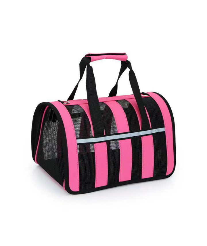 Mesh Stripe Pet Backpack