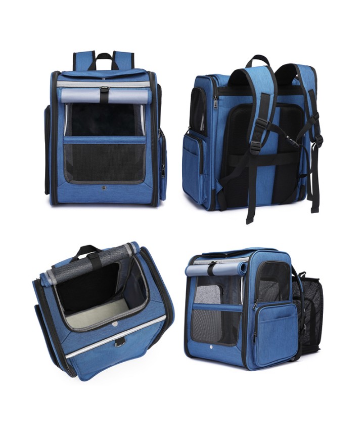 Foldable Oxford Pet Backpack