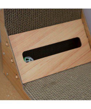 L-Shaped Cat Scratcher