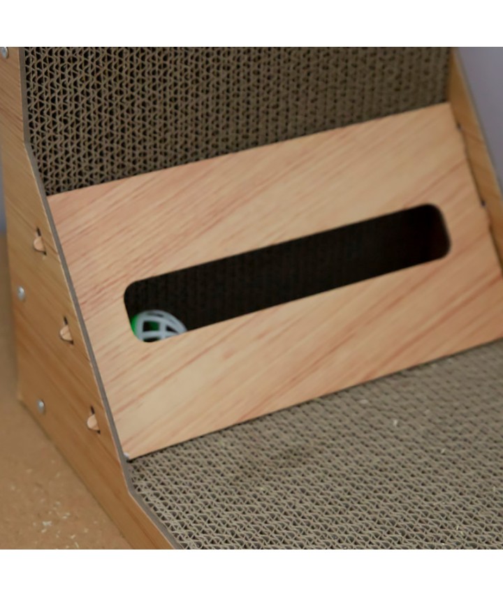 L-Shaped Cat Scratcher