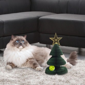 Christmas Tree Cat Scratcher