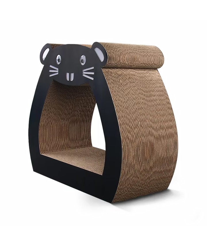 Mouse-Shaped Cat Scratcher