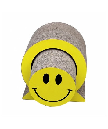 Detachable Smiley Face Cat Scratcher 