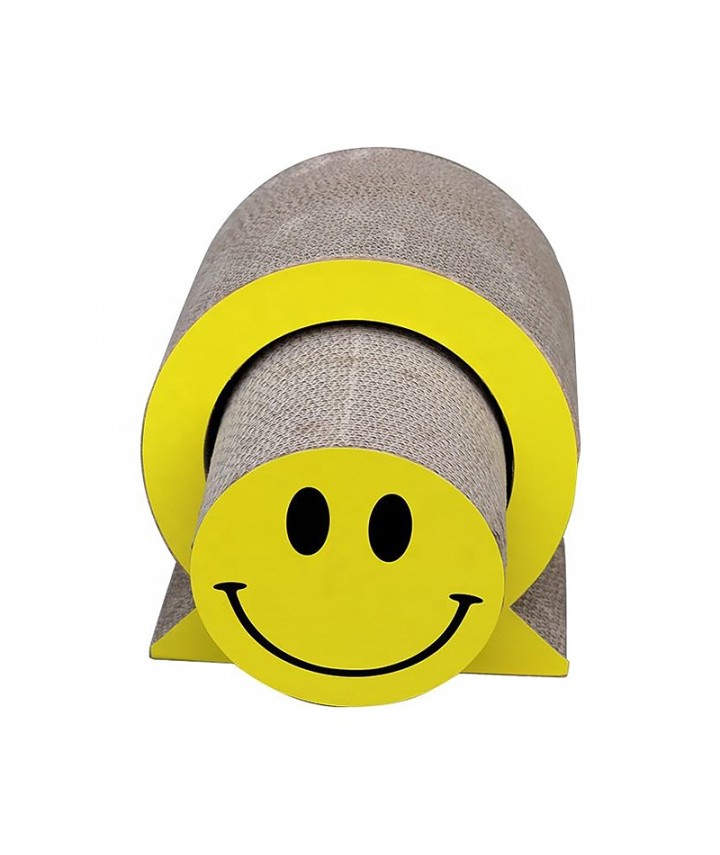 Detachable Smiley Face Cat Scratcher 