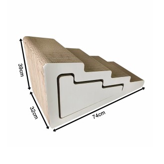 2-in-1 Staircase Cat Scratcher