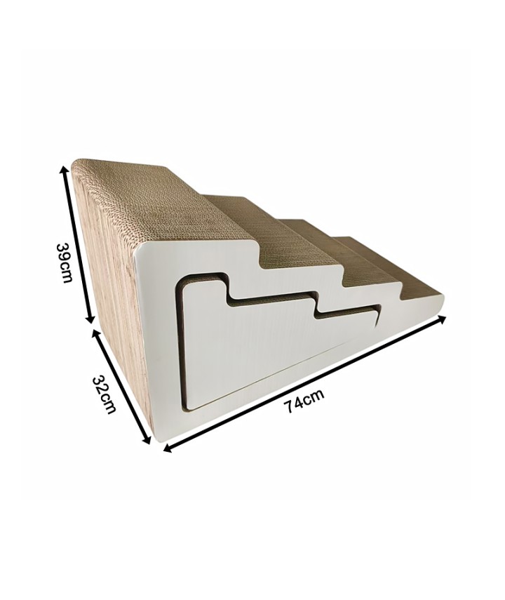 2-in-1 Staircase Cat Scratcher