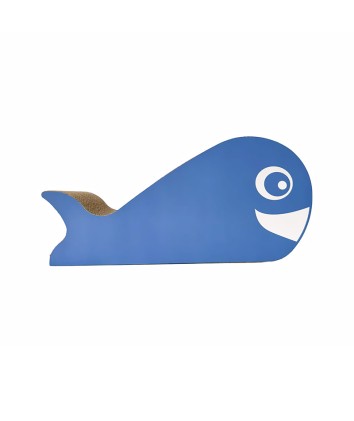 Blue Whale Style Cat Scratcher