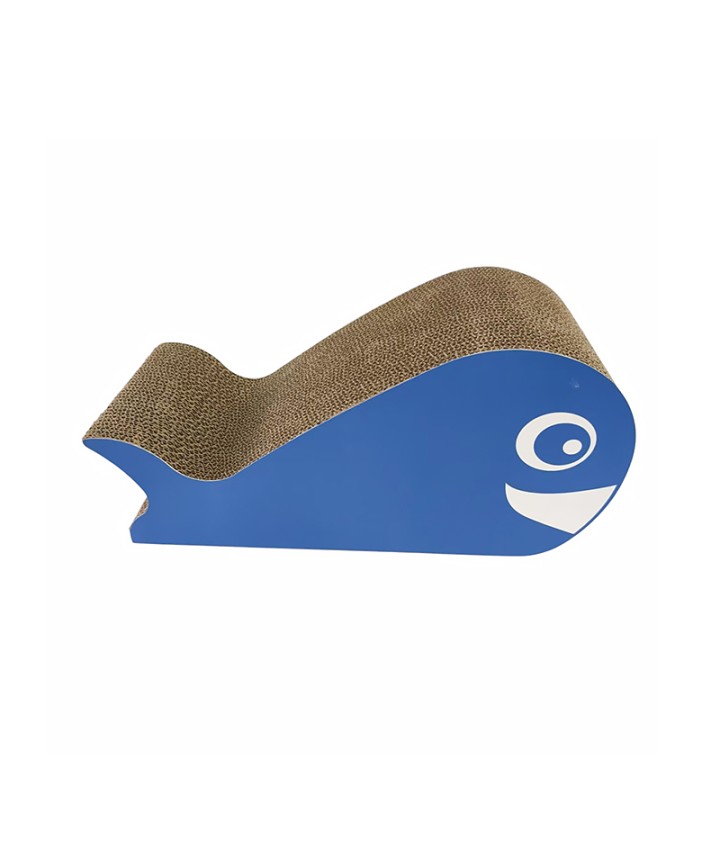 Blue Whale Style Cat Scratcher