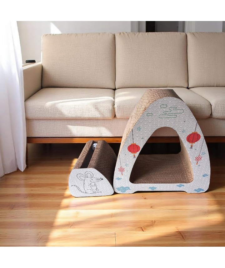Two-in-One Cat Scratcher