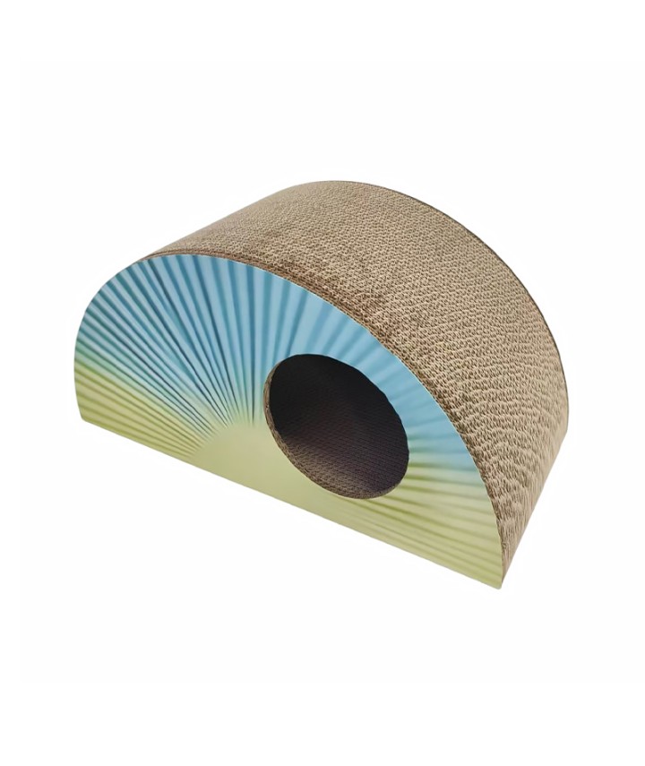Fan-Shaped Cat Scratcher
