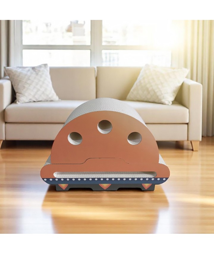 Spaceship Design Cat Scratcher 