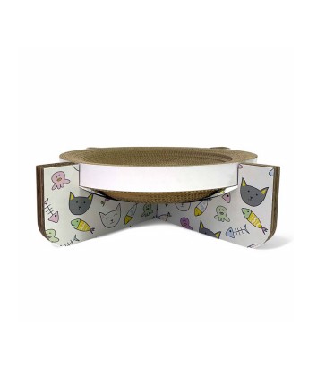 Double-Sided Cardboard Cat Scratcher