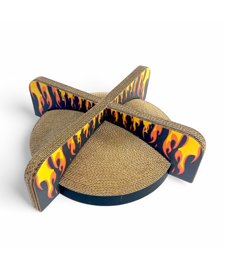 Double-Sided Cardboard Cat Scratcher