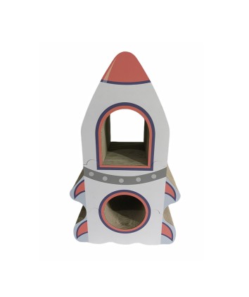 Three-in-One Rocket Cat Scratcher