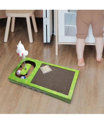 Durable Corrugated Paper Cat Scratcher