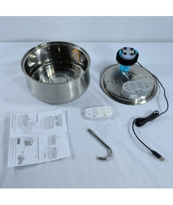Stainless Steel Pet Water Fountain
