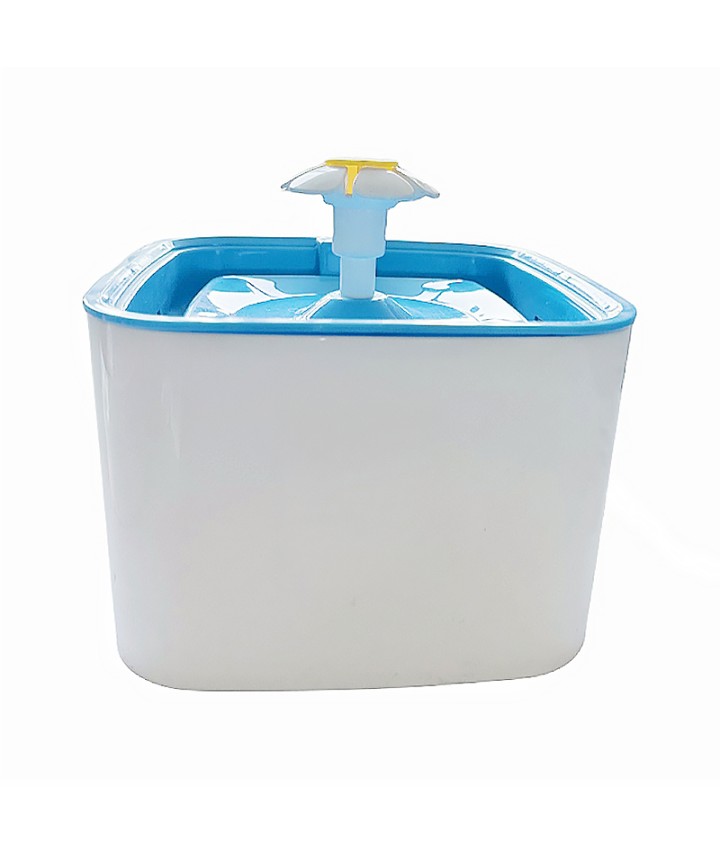 Square Flower Automatic Pet Water Fountain